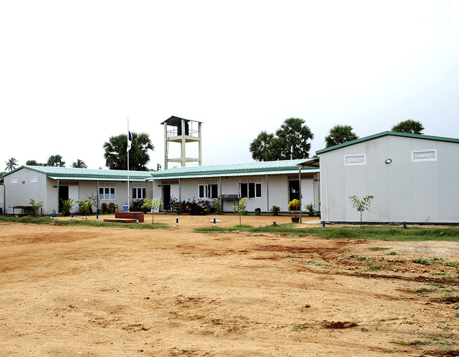 Construction of Pre-Fab Building at Poonahari